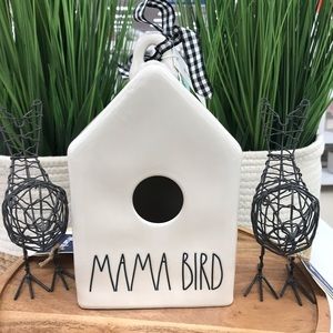 Rae Dunn Mama Bird Birdhouse